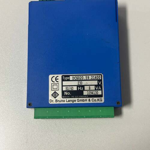 可维修德国Dr. Bruno Lange DCG020.59.21议价