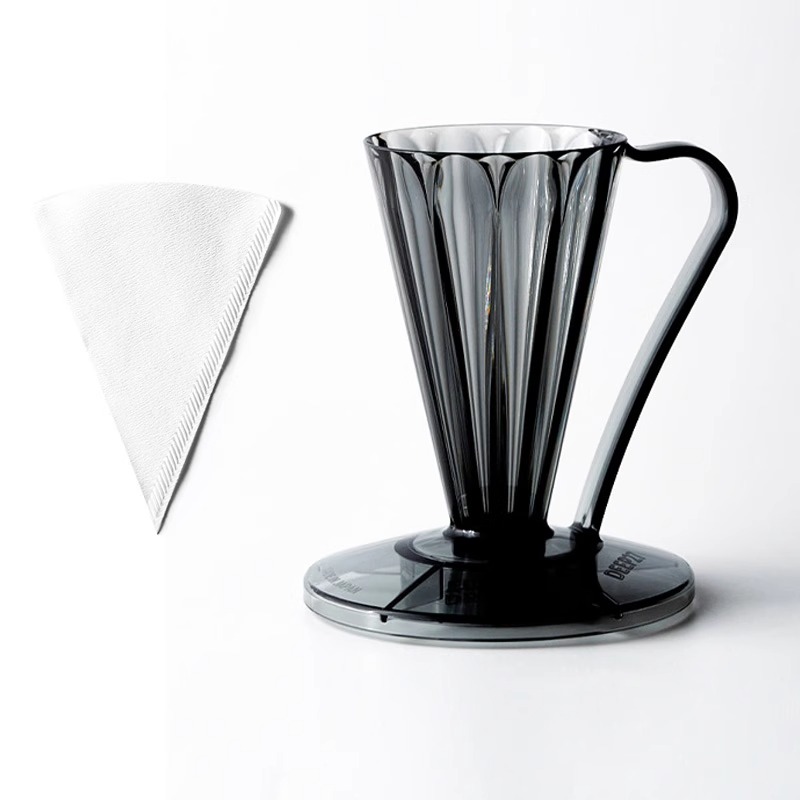 三洋CAFEC咖啡滤杯透明杯