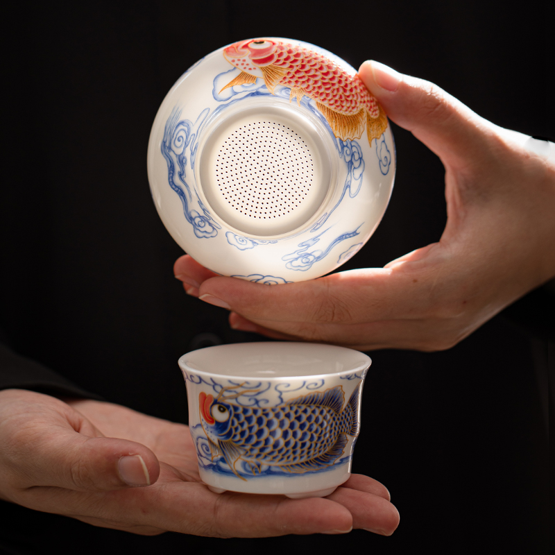 鑫裕源茶滤陶瓷龙鱼过滤