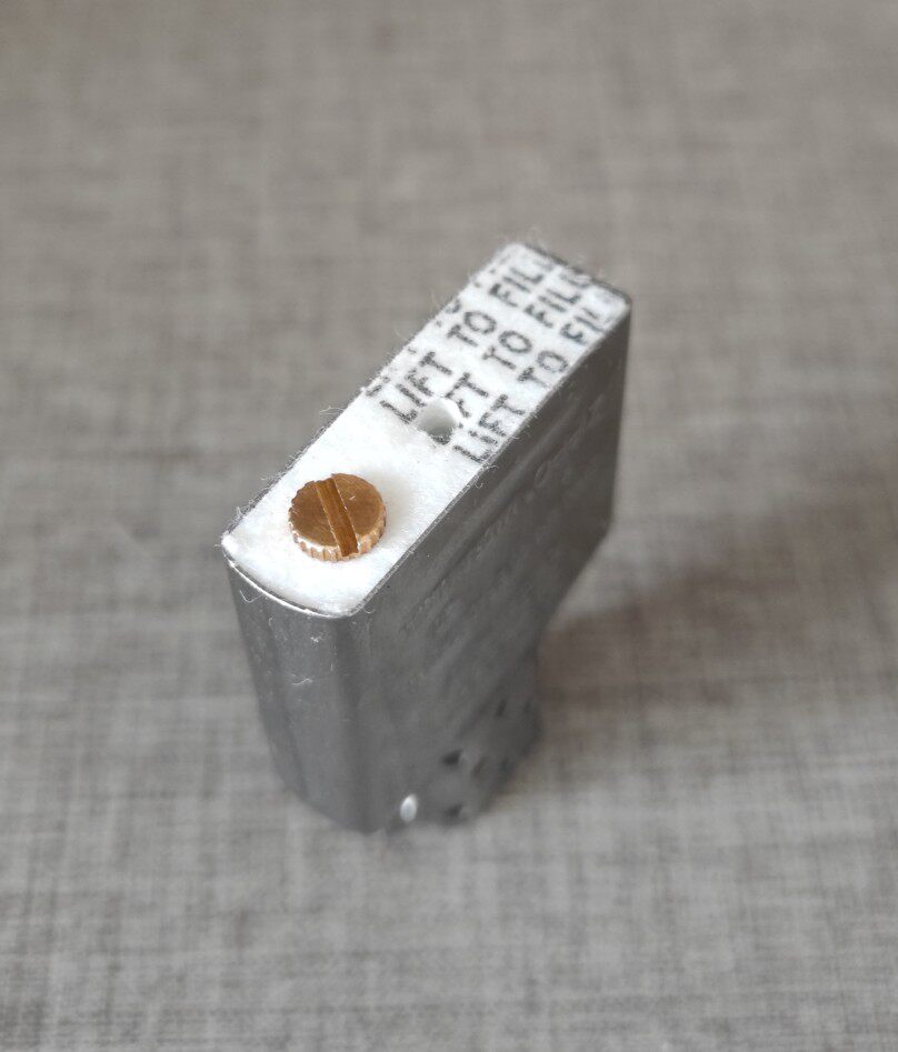 适用Zippo内胆棉垫黑字棉底垫标准厚度7毫米定制平替原装图片