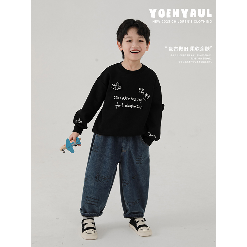 冬季新款加厚裤子洋气