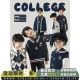 长袖 小熊学院风套装 翻领衬衫 马甲直筒长裤 潮 无袖 幼悠男童2026新款
