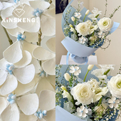 芯苼 蓝星花干花鲜花花束氛围感搭配材料手工diy花艺花店礼物资材