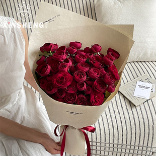 芯苼 多彩云梦纸鲜花花束手工DIY高级质感包花纸材料花店花艺资材