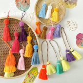 芯苼 新年万事如意系列流苏鲜花花束配饰DIY节日礼物包装 搭配材料