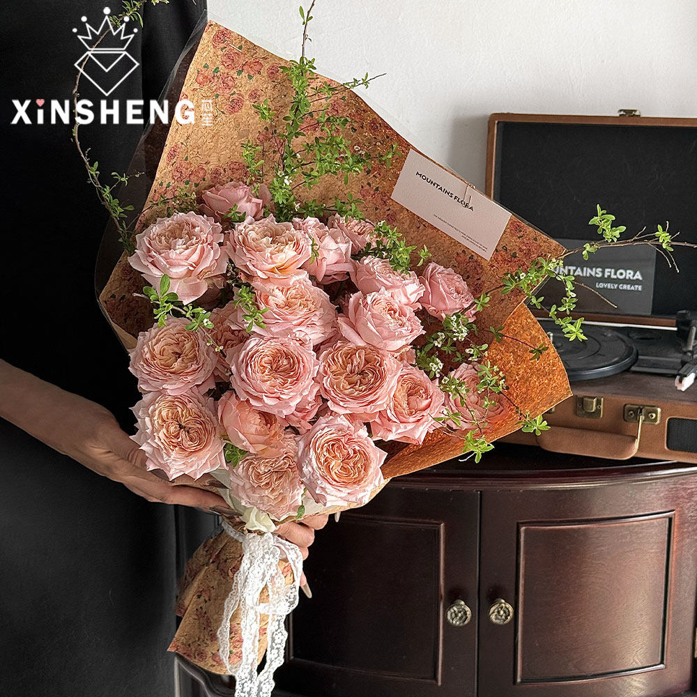 优品折扣 芯苼 复古皮革纹理软布鲜花束手工包花材料花店花艺资材,鲜花速递/花卉仿真/绿植园艺,花艺包装纸,淘宝优惠券,粉丝福利购,淘宝优惠卷