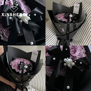 芯苼 手工DIY搭配材料配件花店花艺资材 人鱼姬系列配饰鲜花束包装