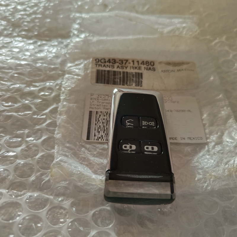 阿斯顿马丁车钥匙Rapide DBS DB9 Vantage 水晶头美规版本315赫兹