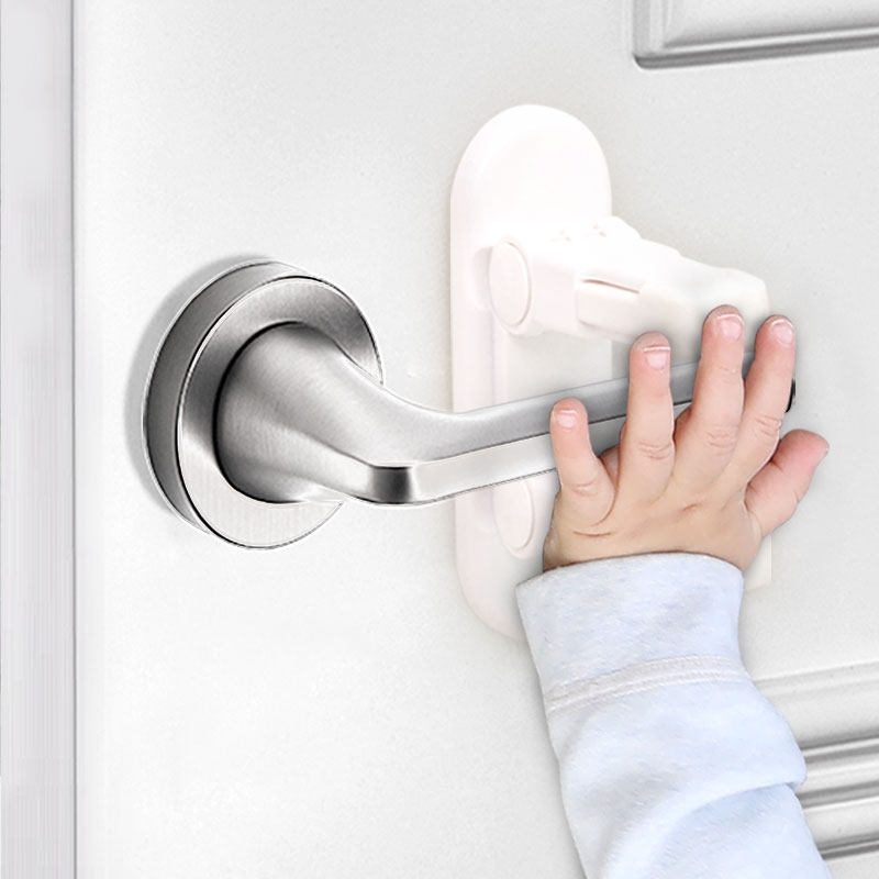 防开门小孩宠物猫狗把手神器锁扣