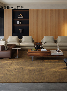 广巢 lawrence劳伦斯真皮沙发头层牛皮别墅客厅大气直排模块组合B