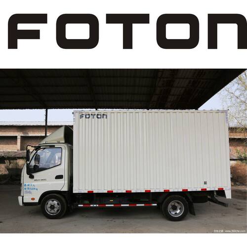 奥铃车厢FOTON欧马可S3奥铃导流罩车顶挡风罩字贴字标彩条贴纸车