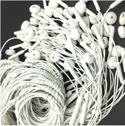 工厂出来的等外品线控耳机  带麦通话耳机加减音量福利给大家