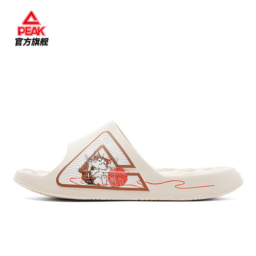 匹克防滑厚底卡通情侣运动凉拖