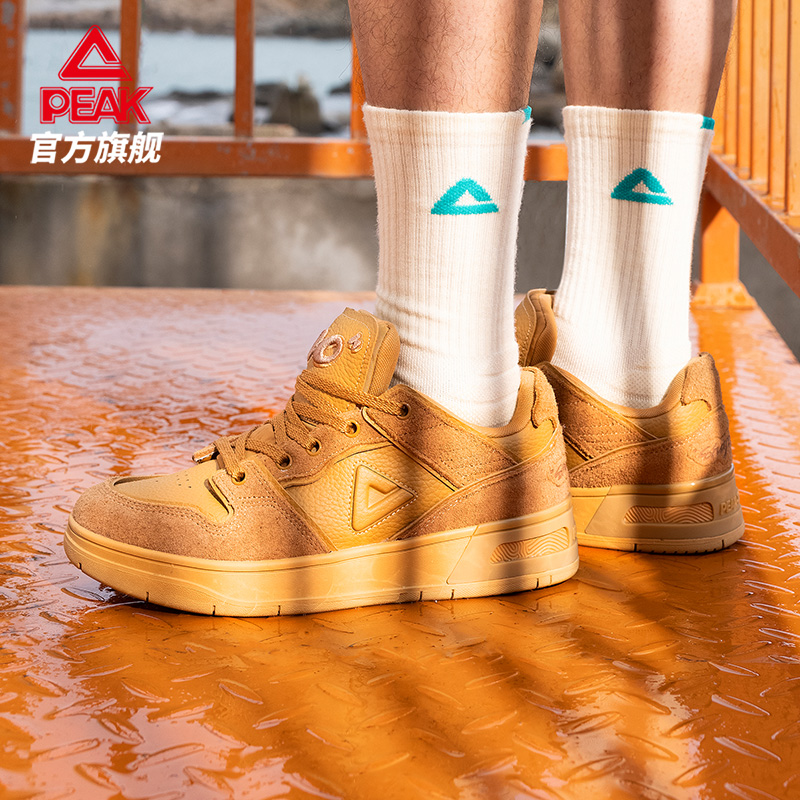 低帮运动鞋匹克910态极板鞋男