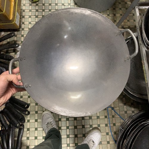 加热快炒锅阿能陈枝记熟铁燃气