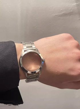 MMM合作款不锈钢手表系列镂空手环 鬼才小众设计手镯男女ins现货