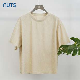 时尚 322021155B 圆领时尚 套头衫 399 休闲短袖 NUTS夏季