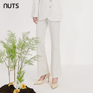 新品 女211073083B 时尚 显瘦休闲长裤 459 修身 NUTS春季
