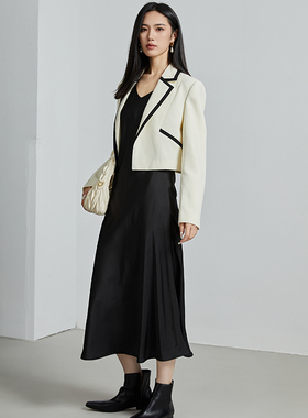 oldcolour秋新款气质修身显瘦吊带无袖碎花连衣裙女P321002A1-659