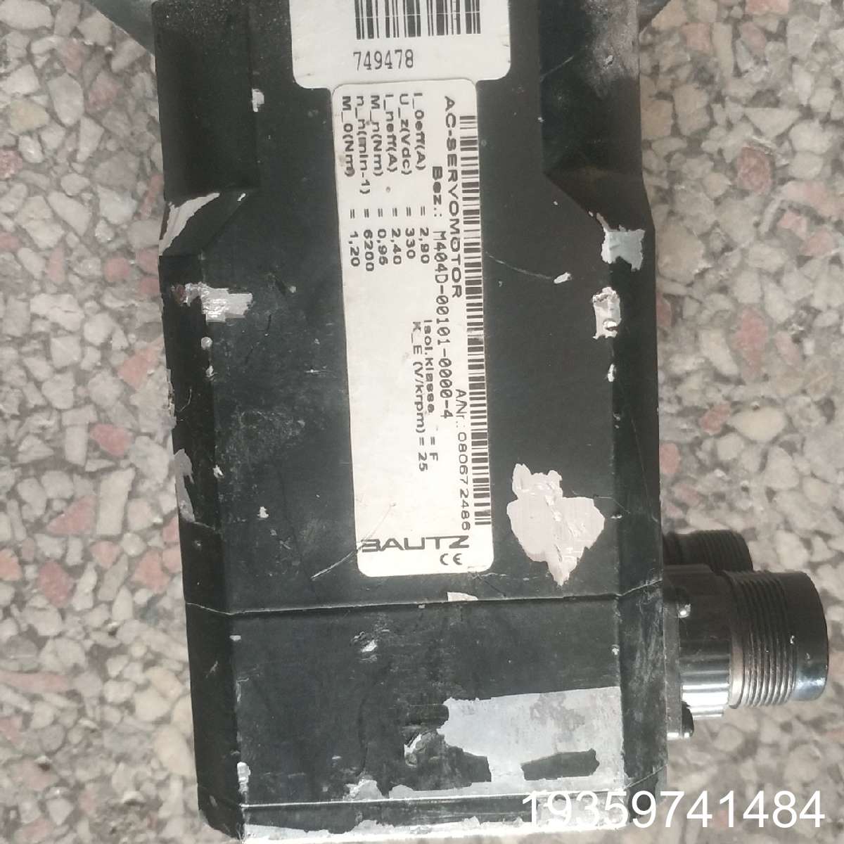 BAUTZ宝茨伺服电机M404D-00101-0000-议价