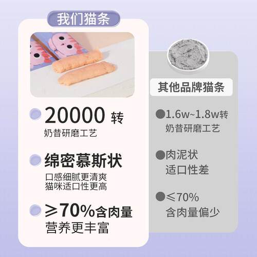 哦宝贝宠物零食猫条鸡肉