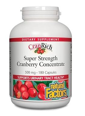 Natural Factors， CranRich， Super Strength 36:1 Cranberry