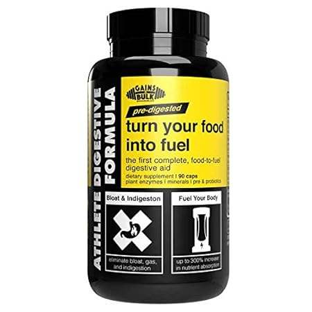 Gains in Bulk， Athlete Digestive Formula， Digestive Enzym