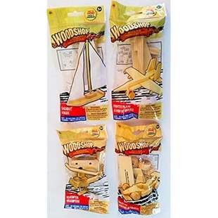 Plane Wood Woodshop Fighter Model Kits Race DIY Car