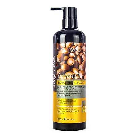 Argan oil condition cleanses the hair without stripping t