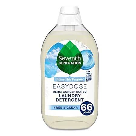 Seventh Generation EasyDose Laundry Detergent， Ultra Conc