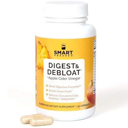 SMART Pressed Juice Digest and Debloat Digestive Enzymes