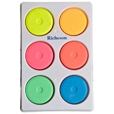 Non-Toxic Tempera Paint Cakes - 1 11/16 x 5/8 inch - Set
