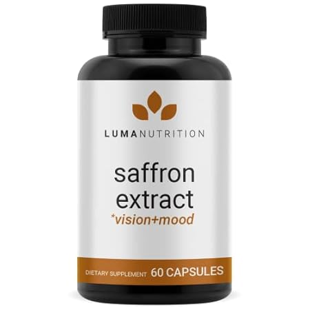 Luma Nutrition Saffron Extract Capsules - Premium Saffron