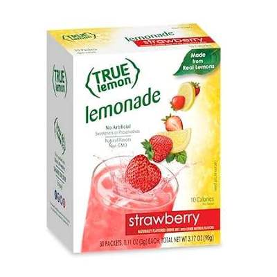 True Lemon Strawberry Lemonade Water Enhancer Drink Mix (