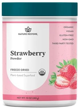 Nature Restore USDA Certified Organic Freeze Dried Strawb