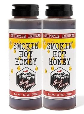 Bend Sauce Hot Honey - Chipotle Infused Organic Clover Ho
