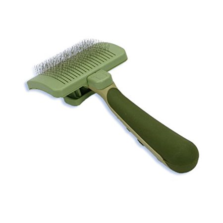 Safari® Cat Self-Cleaning Slicker Brush