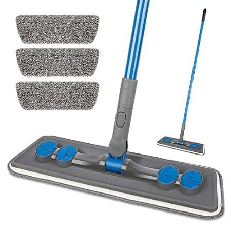 Microfibre Floor Mop for Cleaning Floors - FORSPEEDER Fla