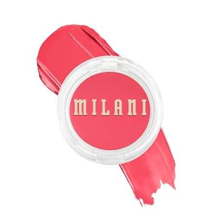 Milani Cheek Kiss Cream Blush- Cream to Gel Blush for Che