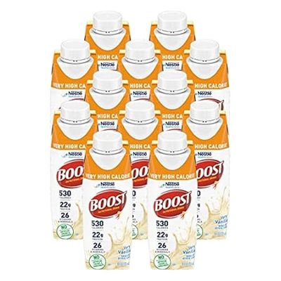 Boost Very High Calorie Nutritional Drink Very Vanilla， M