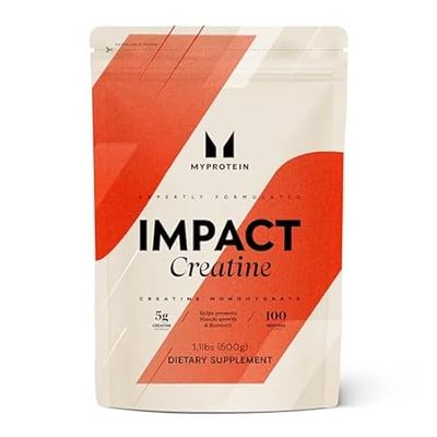 Myprotein Creatine Monohydrate Powder， 1.1 Lb (100 Servin