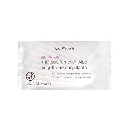 LA Fresh Makeup Remover Wipes with Vitamin E for Waterpro