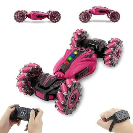 RC Stunt Car， 2.4GHz Remote Control Gesture Sensor Toy Ca