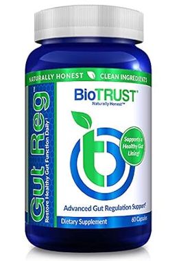 BioTrust Gut Reg Supports a Healthy Gut Lining， Helps Res