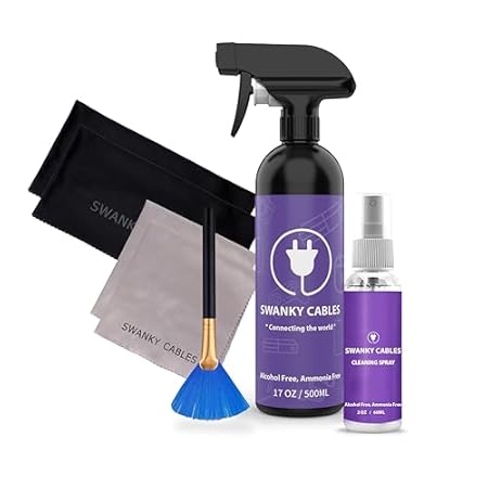 Screen Cleaner Spray Kit - Electronic Cleaning for Comput