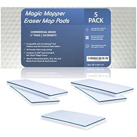 Magic Mopper Eraser 4.5 x 10 x 1 Mop Floor Cleaning Ut