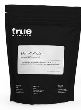 True Nutrition - Multi Collagen - Paleo Friendly， Gluten