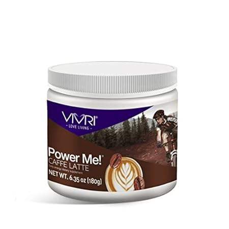 VIVRI Power Me! Caffe Latte | Natural Energy drink coffee
