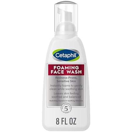 CETAPHIL Redness Relieving Foaming Face Wash For Sensitiv