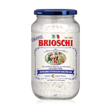 Brioschi Italian Lemon Flavored Refreshing Effervescent |
